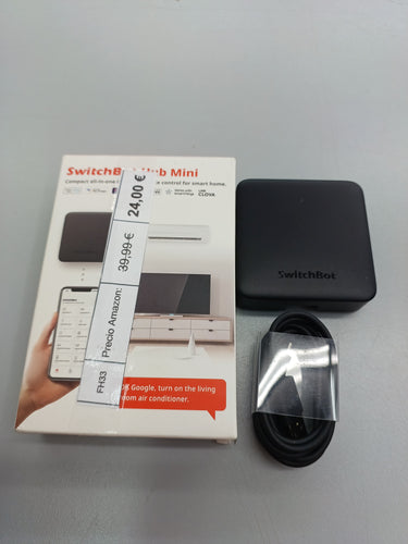 SwitchBot Hub Mini Negro | Control Inteligente Wi-Fi
